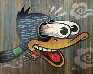 Duck with Cigar - Choice Goods Gallery